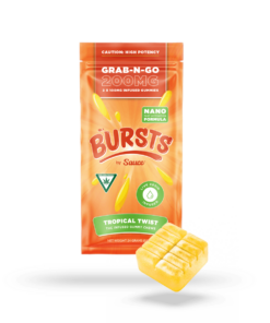 Bursts Tropical Twist - 200MG Live Resin Infused Edibles