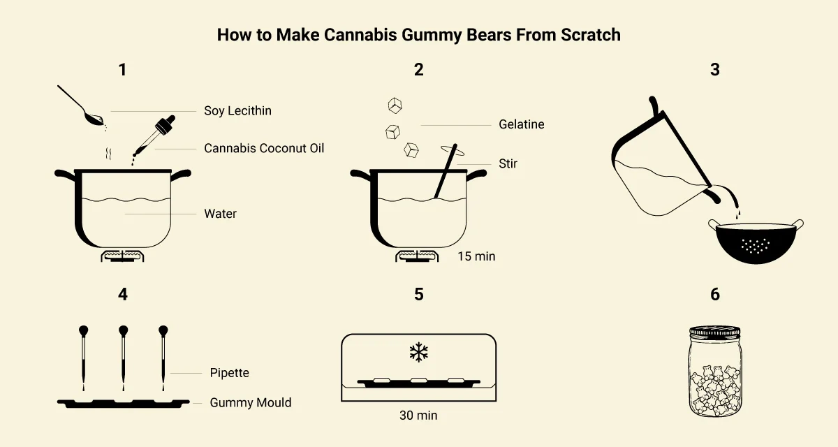A COMPLETE GUIDE TO MAKE EDIBLE GUMMIES AT HOME